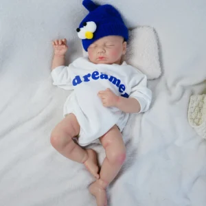 18.9" Rebirth Silicone Reborn Baby 48Cm Loulou Reborn Boy Lifelike Newborn Doll  Unfinished Toy Diy By You