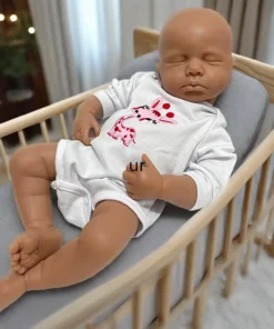 20" Full Body Solid Silicone Reborn Baby Girl/Boy Weighted 6.8Lbs 3D Skin Visible Veins Newborn Doll Kids Toy Anti-Stress