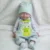COSDOLL 3.1kg Silicone Reborn Baby Doll Full Body Soft Silicone Baby Toy Doll Lifelike Smile Close Eyes Christmas Baby Toys Gift