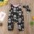 Citgeett Halloween Newborn Skull Floral Baby Boys Girls Romper Sleeveless Jumpsuit Headband Outfits Summer Holiday Clothes