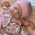 S10d206127fb7463b80070f420756c820u.webp Open Mouth 33cm Pascale Full Body Silicone Reborn Girl Doll With Painted Skin Washable Soft Touch Newborn Girl Silicone Doll