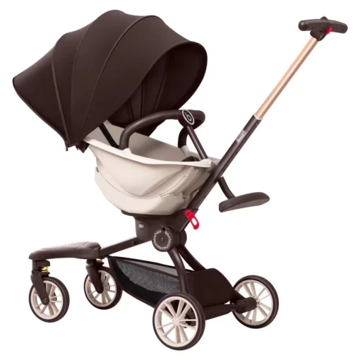 V18 PLUS Baby Stroller 0-3 Years old Baby Walker Two-way Stroller Lightweight Folding High Landscape Egg-shaped Strollers