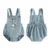 Infant Easter Bunny Romper Adorable Sleeveless Newborn Overalls Jumpsuit with Embroidered Rabbit Design for Baby Boy