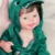 Saskia 16 Inch Emmy Silicone Reborn Baby Boy Can Open Mouth Handmade Realistic Newborn Doll Best For Children Christmas Gift