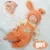 17.9-inch all silicone reborn baby girl -2.9 kg real weight. Has a natural deep sleep expression and a slightly open mouth.