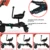 Trolley Auxiliary Trailer Children Stroller Pedal Adapter Baby Prams Auxiliary Trailer Footrest Pushchair Step Board Accessories