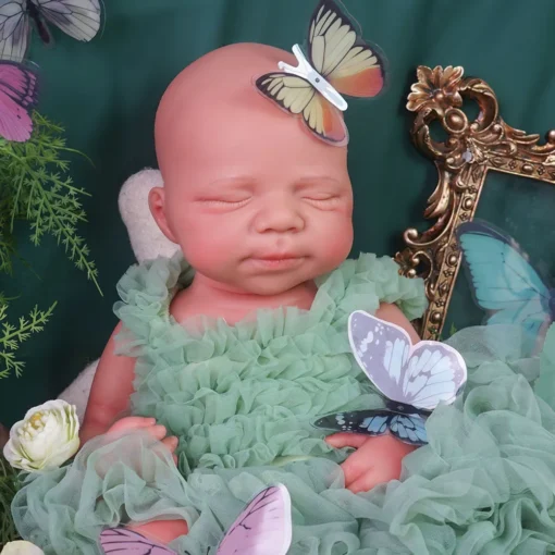 Reborn Artist Collectibles Lifelike Fake Dolls Unpainted Painted Floppy Silicone Reborn Baby Girl Dol