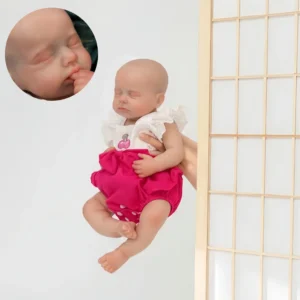 18Inch Open Mouth Painted/Unpainted Silicone Loulou Bebe Reborn Doll Realistic Newborn Baby Doll Toy For Gifts Muñeca Reborn