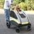 Large Dog Stroller 4 Wheel Pet Trolley Carrier Foldable for 2 Dogs up to 121 lbs