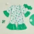 Adorable Baby Girls St Patrick s Day Shamrock Romper with Ruffle Sleeves and Matching Headband Set for Infant Toddler