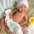 S4faaa52b1ade400986495b295fcf8d7cR-1.webp 43cm Lifelike Silicone Reborn Baby Girl Vivienne for Newborn Photography Props Poseable and Weighted Doll Christmas Gift
