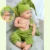 Open Mouth 18Inch LouLou bebe reborn de silicona Boy Doll With Painted Bald Soft Touch Handmade Lifelike Corpo De Silicone Doll