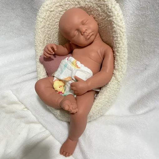 S6c362ada2bf8432794724847574502fda.webp 20" Full Body Solid Silicone Reborn Baby Girl/Boy Weighted 6.8Lbs 3D Skin Visible Veins Newborn Doll Kids Toy Anti-Stress