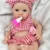 12" Micro Preemie Full Body Silicone Baby Doll Girl Carina Lifelike Reborn Doll Surprise Children Anti-Stress