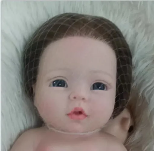 Lifelike 35 CM Reborn Baby Doll Full Body Solid Silicone Very Soft Boy Realistic Art Bebe Birthday Gifts Can Drink Water Urinat