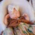 Artificial Soft Full Body Platinum Silicone Painted Reborn Doll Girl Handmade 18.9 inch Solid Newborn Fake Girl For Kid Gift