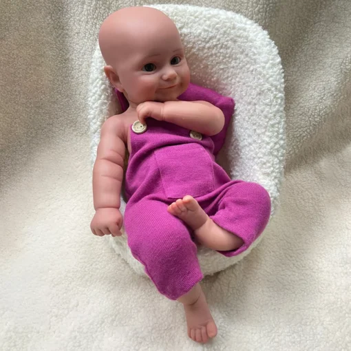 Realistic Baby Dolls Full Platinum Silicone Washable Flexible Reborn Bebe Girl Art Painted Like A Real Baby Companion Kids Toy