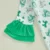 Adorable Baby Girls St Patrick s Day Shamrock Romper with Ruffle Sleeves and Matching Headband Set for Infant Toddler