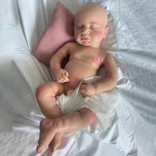 S7c36f6a19ab549a6a92b5295d0870b2fB.webp 20" Full Body Solid Silicone Reborn Baby Girl/Boy Weighted 6.8Lbs 3D Skin Visible Veins Newborn Doll Kids Toy Anti-Stress