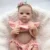 NPK 19-inch Bettie Full Body Collectible Art Doll for Girls Waterproof Bath Toy with Hand-Painted Hair vinyl  Doll