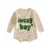 Lioraitiin Newborn Baby Boy Knit Romper Long Sleeve Crew Neck Embroidery Letters Fall Bodysuit Sweater for Casual Daily