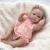NPK 19-inch Bettie Full Body Collectible Art Doll for Girls Waterproof Bath Toy with Hand-Painted Hair vinyl  Doll