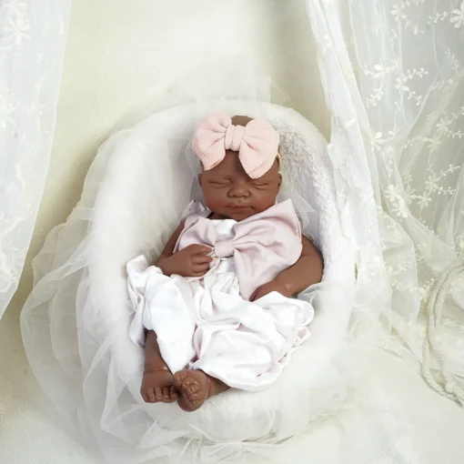 Artist Collectibles Lifelike Fake Dolls Unpainted Painted Floppy Silicone Reborn Baby Girl Dol