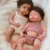 Sa1e4cdce135141178108b5741b6a74b2y.webp 2Styles/33cm Solid Silicone Reborn Baby Girls With Rooted Hair 3D Painted Skin Soft Touch Handmade Bebe Reborn Girl