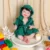 Saskia 16 Inch Emmy Silicone Reborn Baby Boy Can Open Mouth Handmade Realistic Newborn Doll Best For Children Christmas Gift