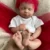 50cm Open Mouth Girl Loulou Silicone Reborn Baby Doll Washable 3D Painted Skin Newborn Collectible Gift For Kids' Keepsake