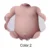 USA Clearance 18.5in 3kg Silicone Reborn Baby Doll Realistic Boy Dolls painted Baby Children Toys Early Childhood Education Toys