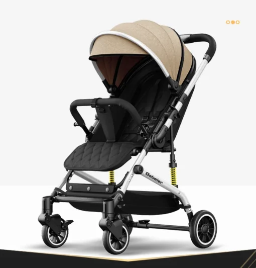 Baby Stroller Two-way Lightweight High Landscape Can Sit Can Lie Foldable Newborn Children Umbrella Stroller