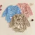 2024-10-30 Lioraitiin 0-18M Newborn Baby Boys Girls Easter Romper Spring Long Sleeve Bunny Embroidery Knit Bodysuit Playsuit