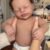 20Inch/50cm Open Mouth Charlotte Painted, Soft Silicone Reborn Girl Doll Lifelike Newborn Girl Doll Perfect Gifts